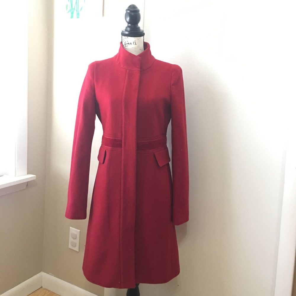 Emporio Armani wool coat size 8